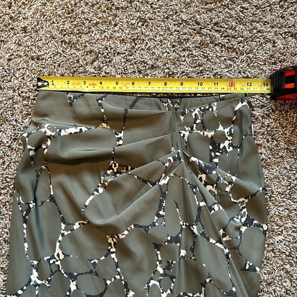 ba&sh MOPERA Front Draped Abstract Midi Skirt - Picture 9 of 11